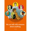 Safe4Kids Theme Poster - We can talk with someone about anything -Aboriginal Boy