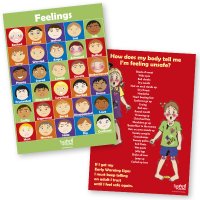 Safe4Kids Feelings Poster and Early Warning Signs Poster Bundle