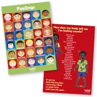 Safe4Kids Feelings Poster and Early Warning Signs Poster Bundle - Aboriginal Children